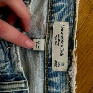 Abercrombie and Fitch Curve Love 90s Jeans